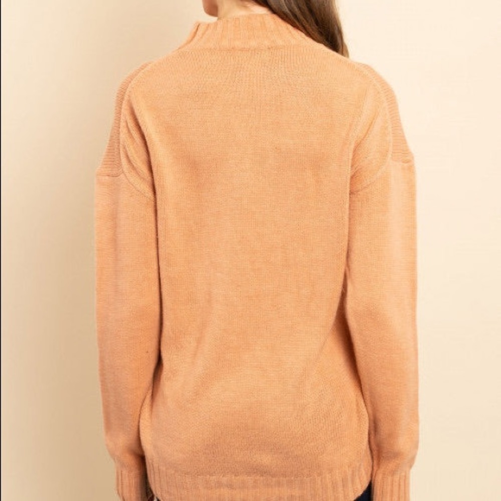 Peach Sweater - Picture 2 of 3